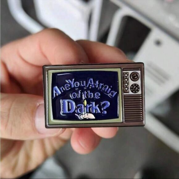 3/20 Are You Afraid Dark Enamel Pin - Picture 1 of 1